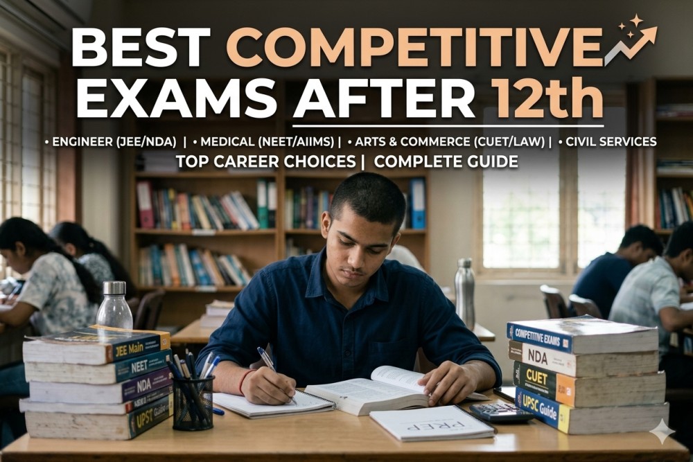 • Best Competitive Exams After 12th