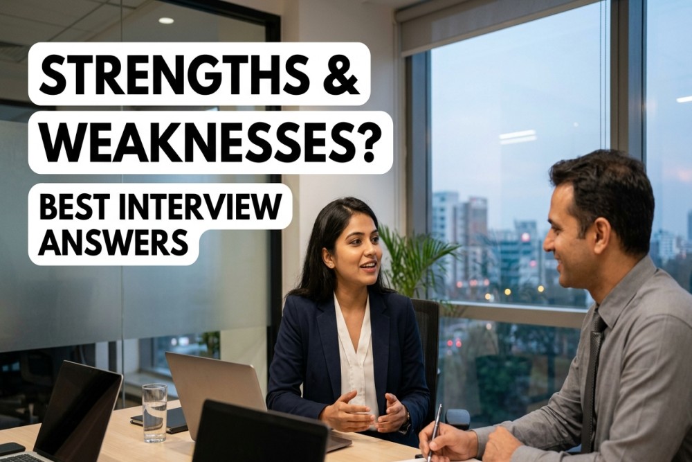 • What Are Your Strengths and Weaknesses? Best Interview Answers