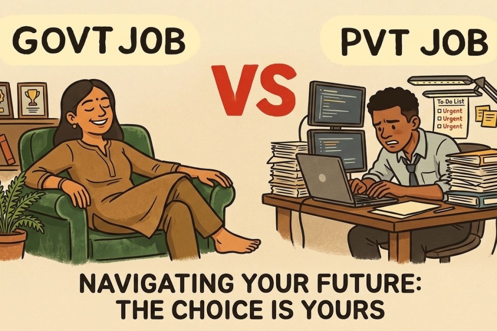 • Government Job vs Private Job: Which Career Option Is Better?